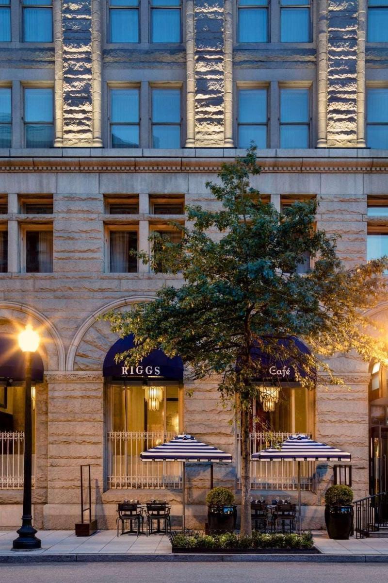 Riggs Washington Dc Hotel Ngoại thất bức ảnh Café Riggs
